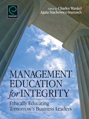 cover image of Management Education for Integrity